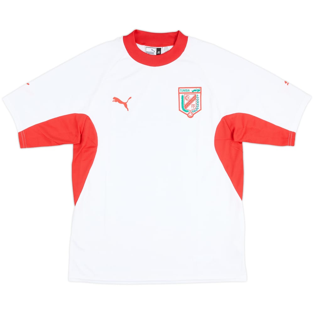 2002-04 Tunisia Basic Home Shirt - 8/10 - (XL)