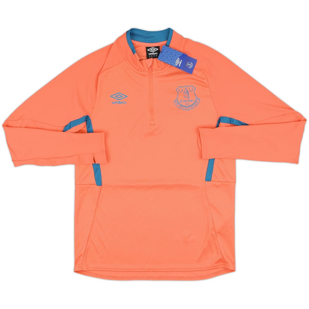 2017-18 Everton Umbro 1/4 Zip Drill Top (M)