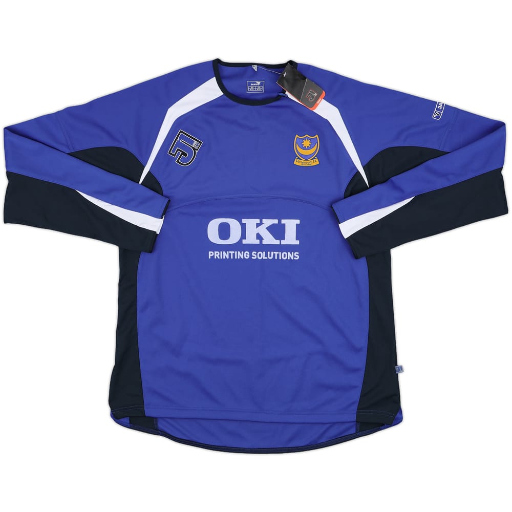 2005-06 Portsmouth Jako 1/4 Zip Drill Top (XXL)