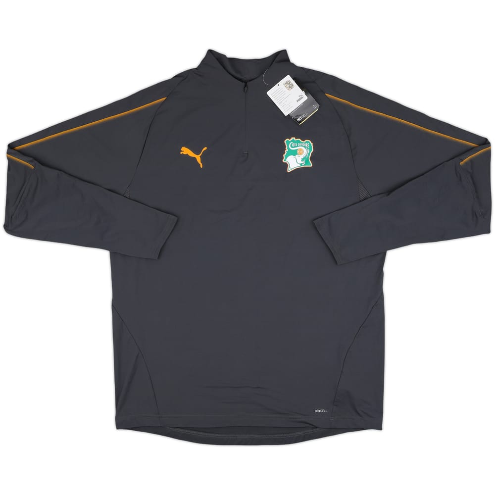 2019-20 Ivory Coast Puma 1/4 Zip Drill Top (XL)