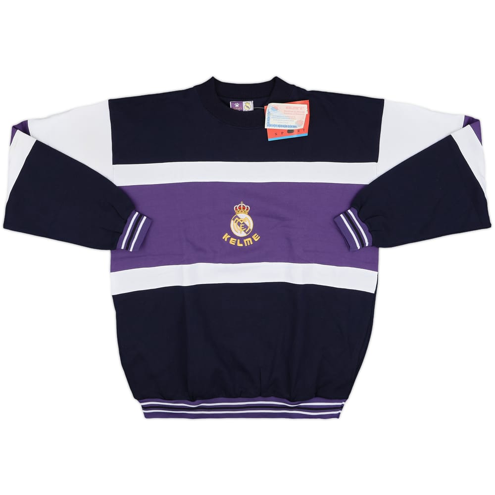 1996-97 Real Madrid Kelme Sweat Top (L)