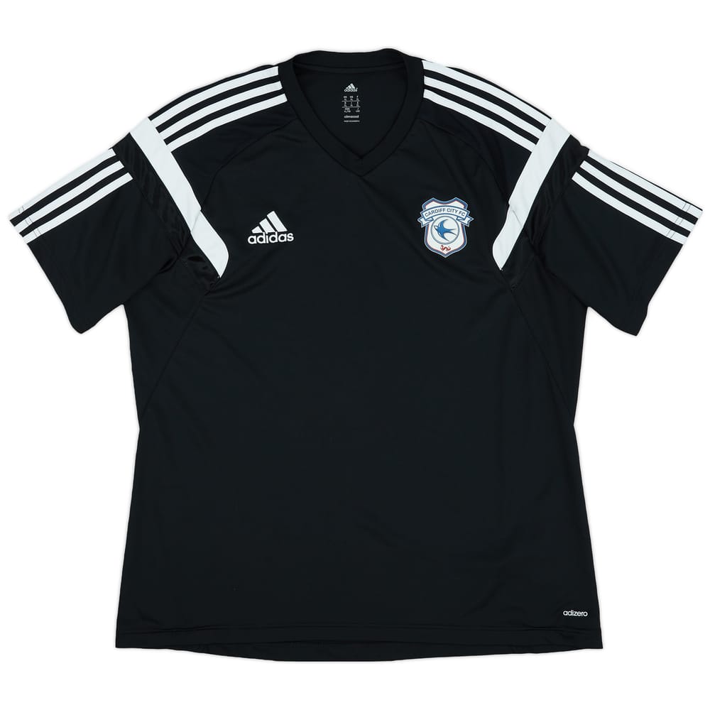 2015-16 Cardiff adidas Training Shirt - 9/10 - (XL)