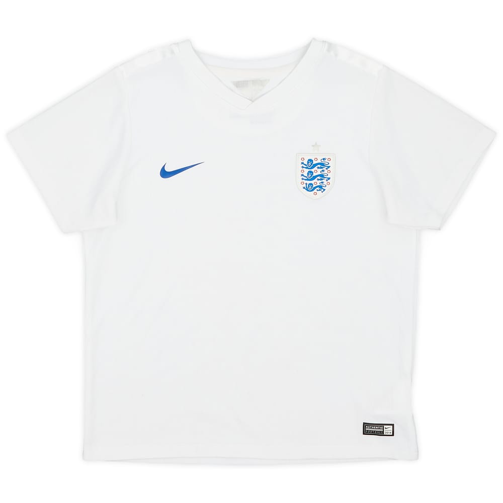 2014-15 England Home Shirt - 7/10 - (7-8 Years)