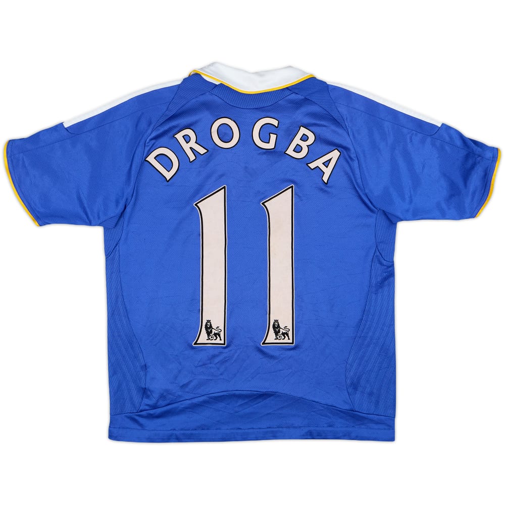 2008-09 Chelsea Home Shirt Drogba #11 - 6/10 - (M.Boys)