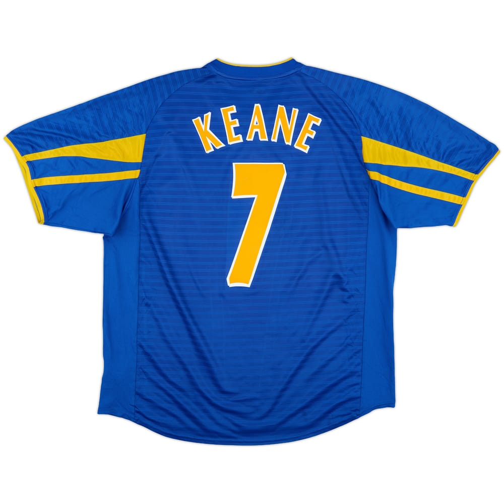2001-03 Leeds United Away Shirt Keane #7 - 7/10 - (XL)