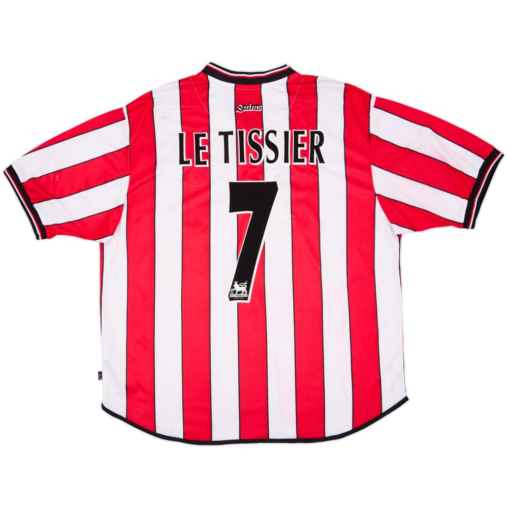 2001-03 Southampton Home Shirt Le Tissier #7 - 7/10 - (XL)