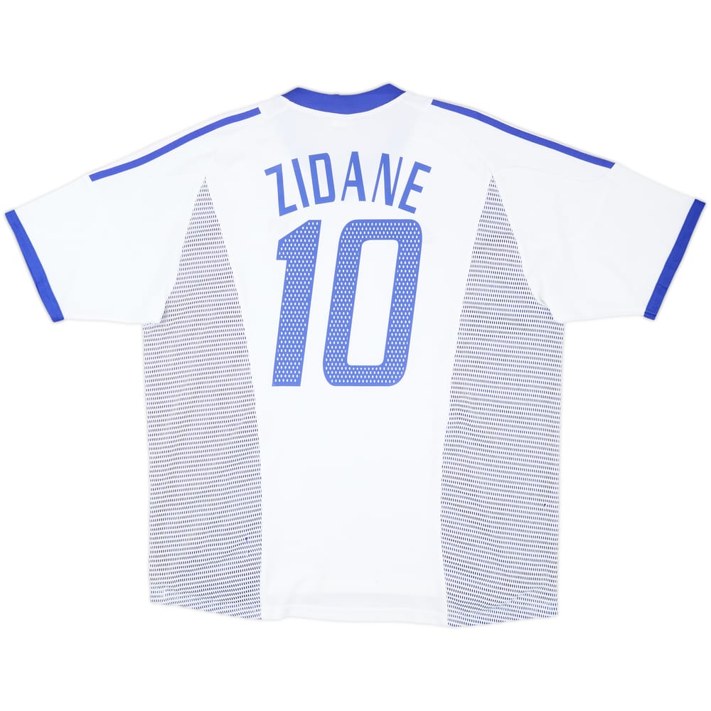 2002-04 France Away Shirt Zidane #10 - 6/10 - (XL)
