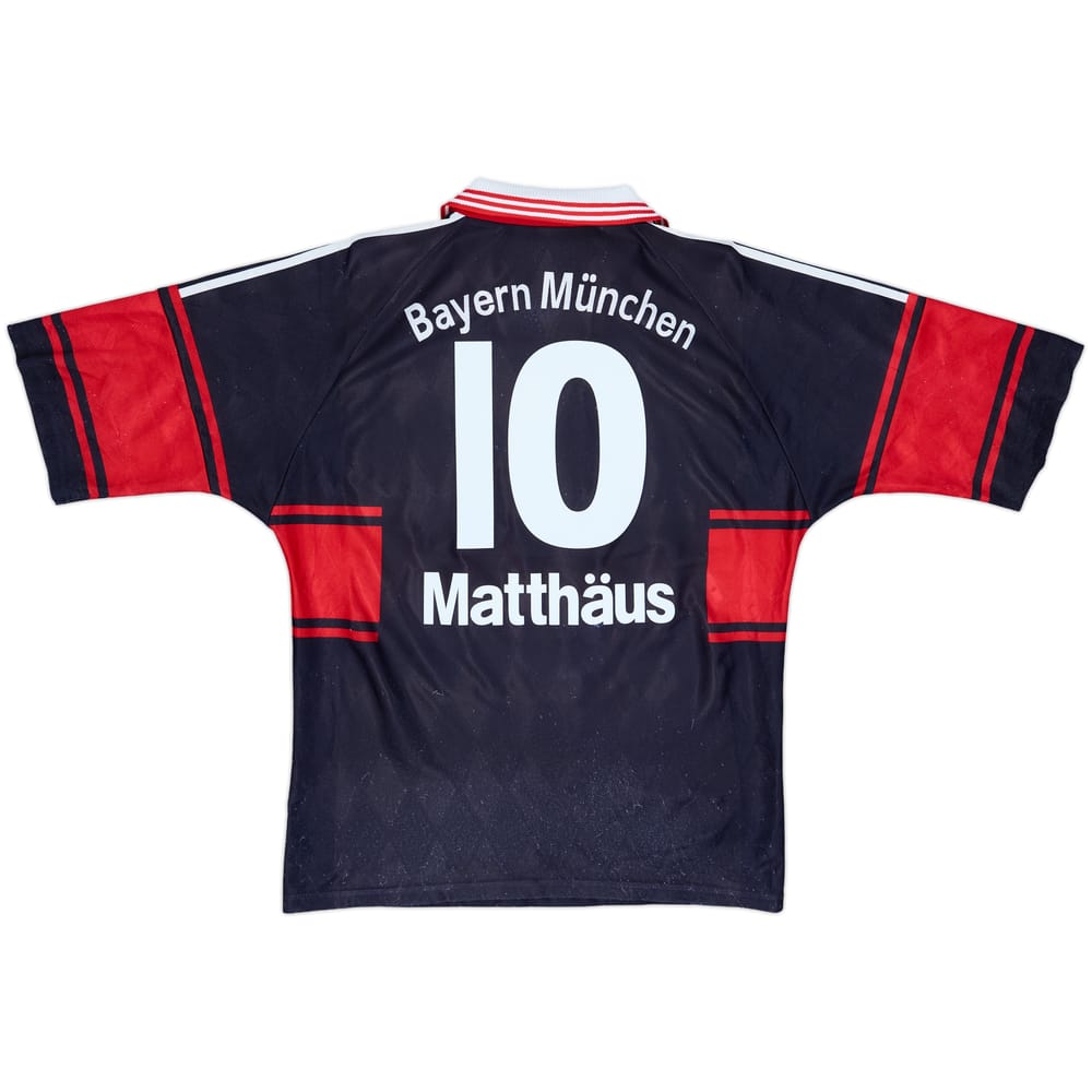 1997-99 Bayern Munich Home Shirt Matthaus #10 - 7/10 - (M)
