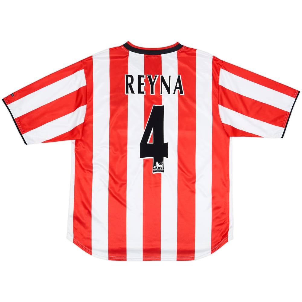 2000-02 Sunderland Home Shirt Reyna #4 - 8/10 - (XL)