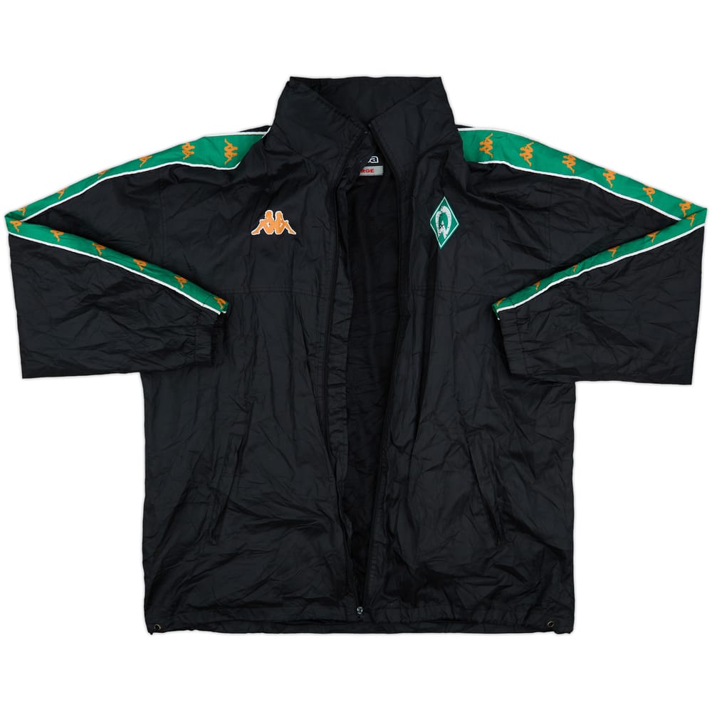 2000-01 Werder Bremen Kappa Hooded Rain Jacket - 3/10 - (XXL)