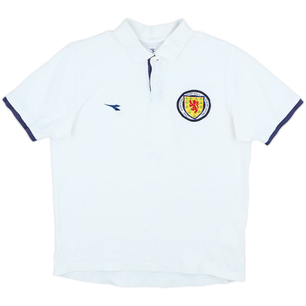 2003-04 Scotland Diadora Polo Shirt - 7/10 - (S)