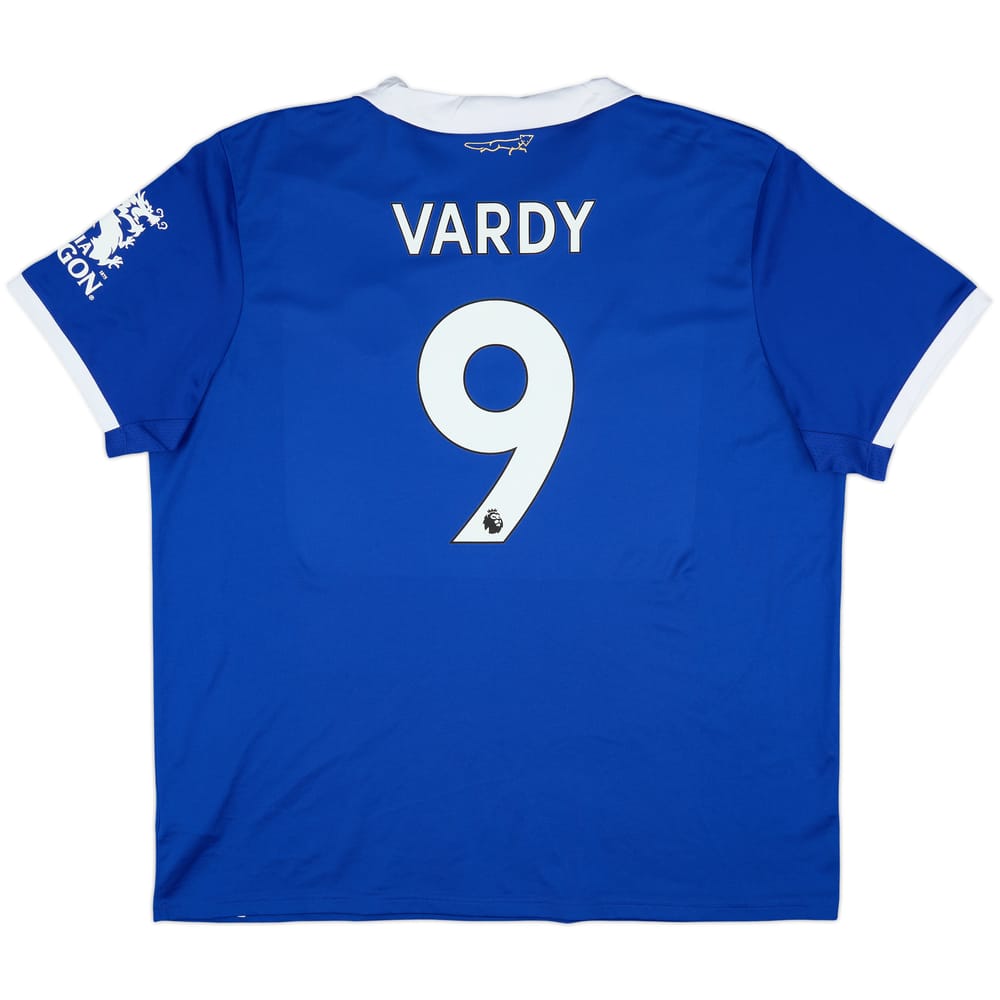 2022-23 Leicester Home Shirt Vardy #9 - 9/10 - (XXL)