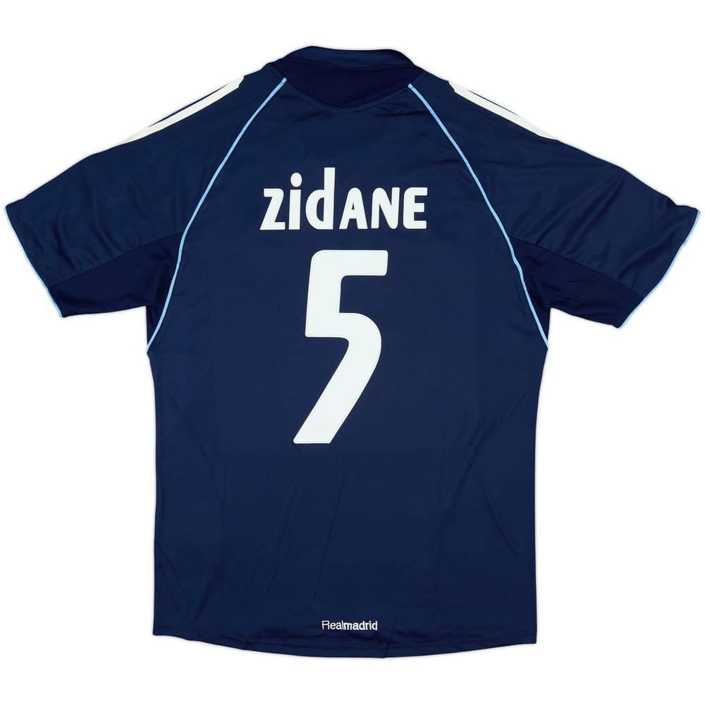 2005-06 Real Madrid Away Shirt Zidane #5 - 8/10 - (L)