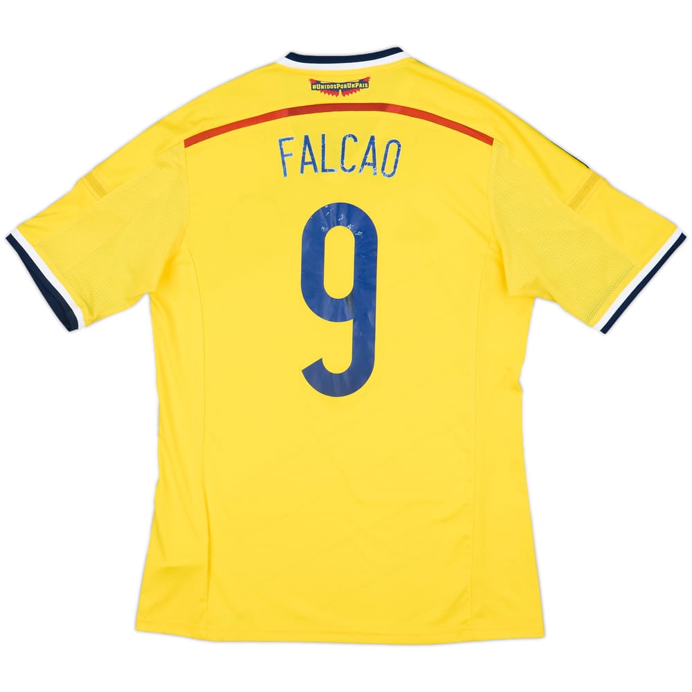 2014-15 Colombia Home Shirt Falcao #9 - 6/10 - (M)