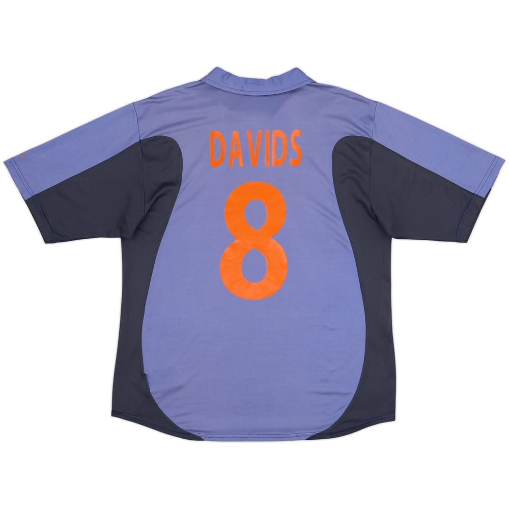 2000-02 Netherlands Away Shirt Davids #8 - 5/10 - (M)