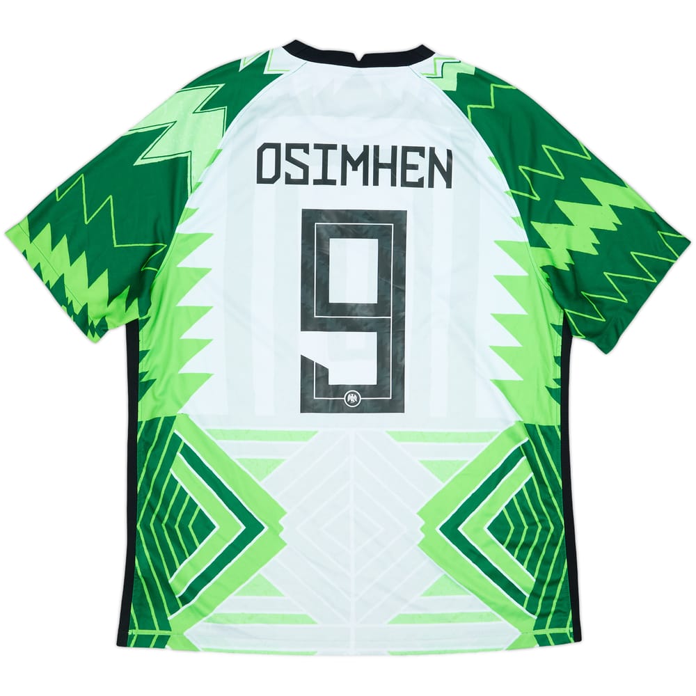 2020-21 Nigeria Home Shirt Osimhen #9 - 7/10 - (XL)
