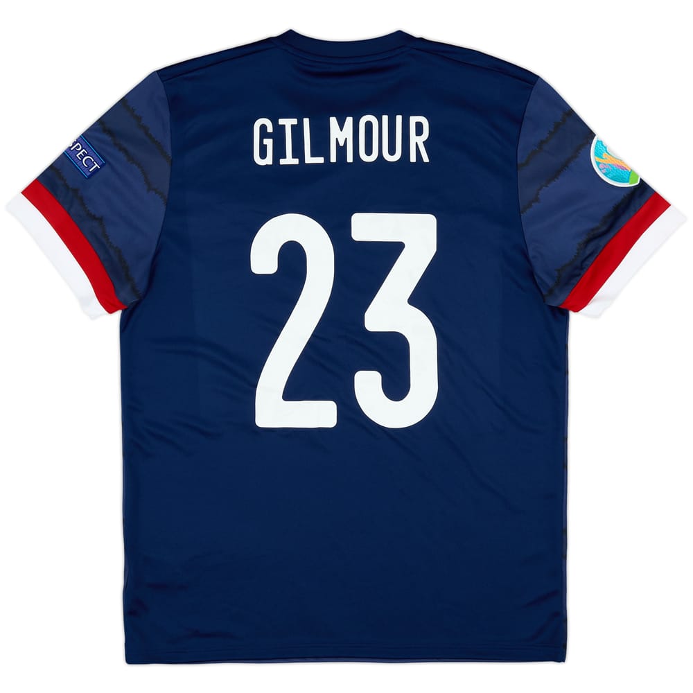 2020-22 Scotland Home Shirt Gilmour #23 (L)