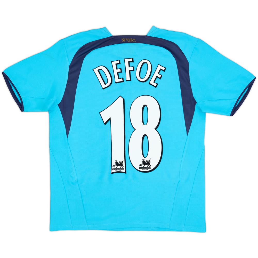 2006-07 Tottenham Away Shirt Defoe #18 - 7/10 - (XL.Boys)
