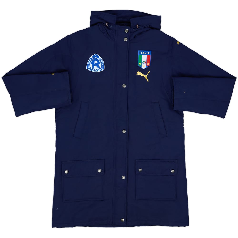 2006-07 Italy Puma Padded Bench Coat - 7/10 - (L)