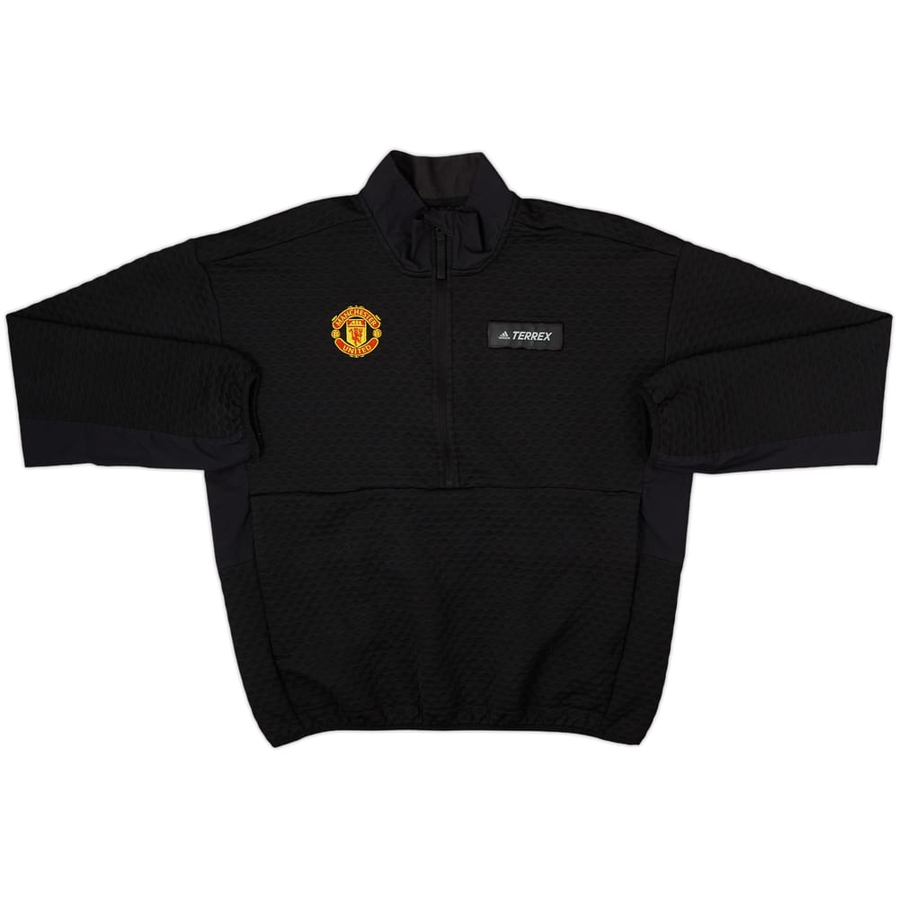 2022-23 Manchester United adidas Track Jacket - 8/10 - (M)