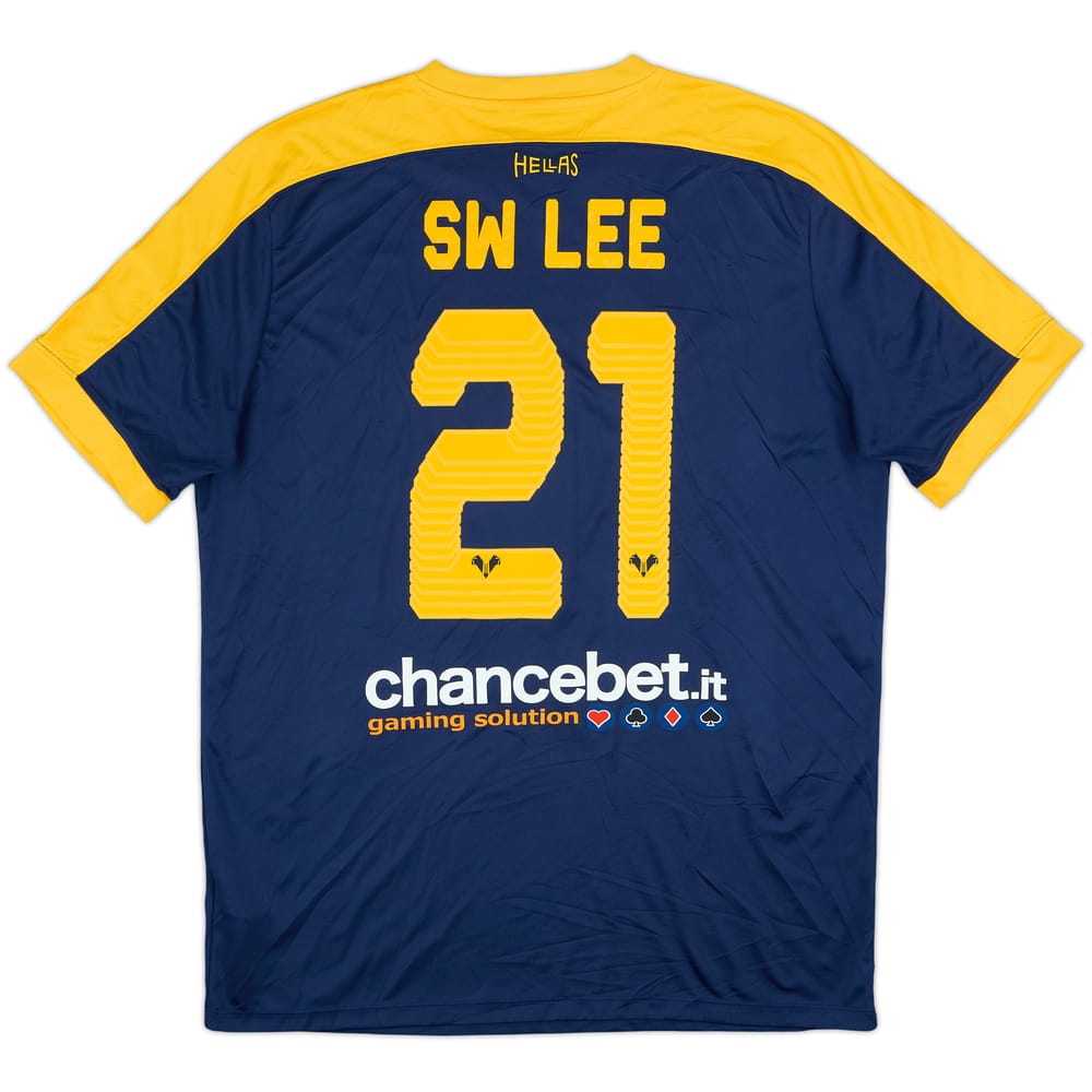 2017-18 Hellas Verona Home Shirt SW Lee #21 - 10/10 - (XL)