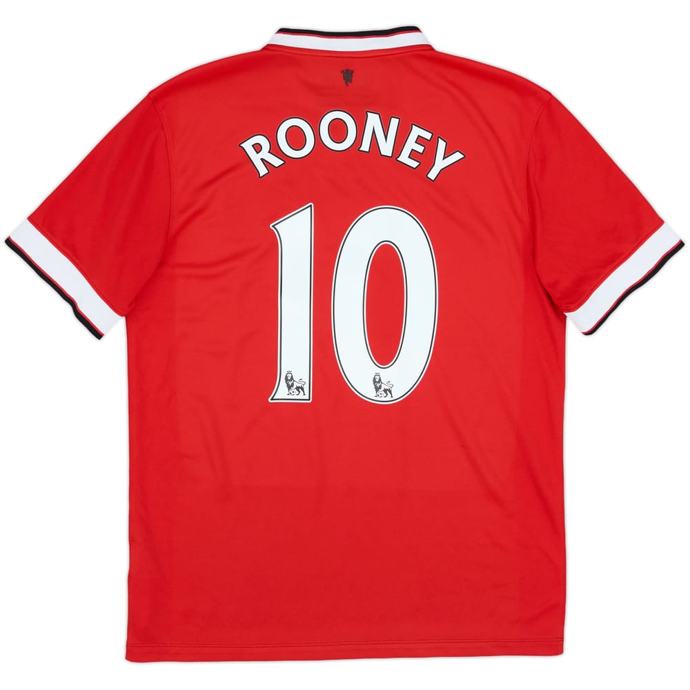 2014-15 Manchester United Home Shirt Rooney #10 - 5/10 - (M)
