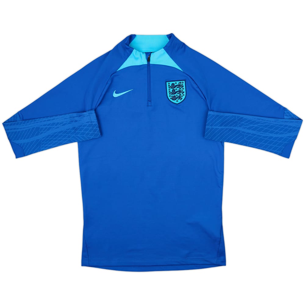 2022-23 England Nike 1/4 Zip Training Top - 8/10 - (S)
