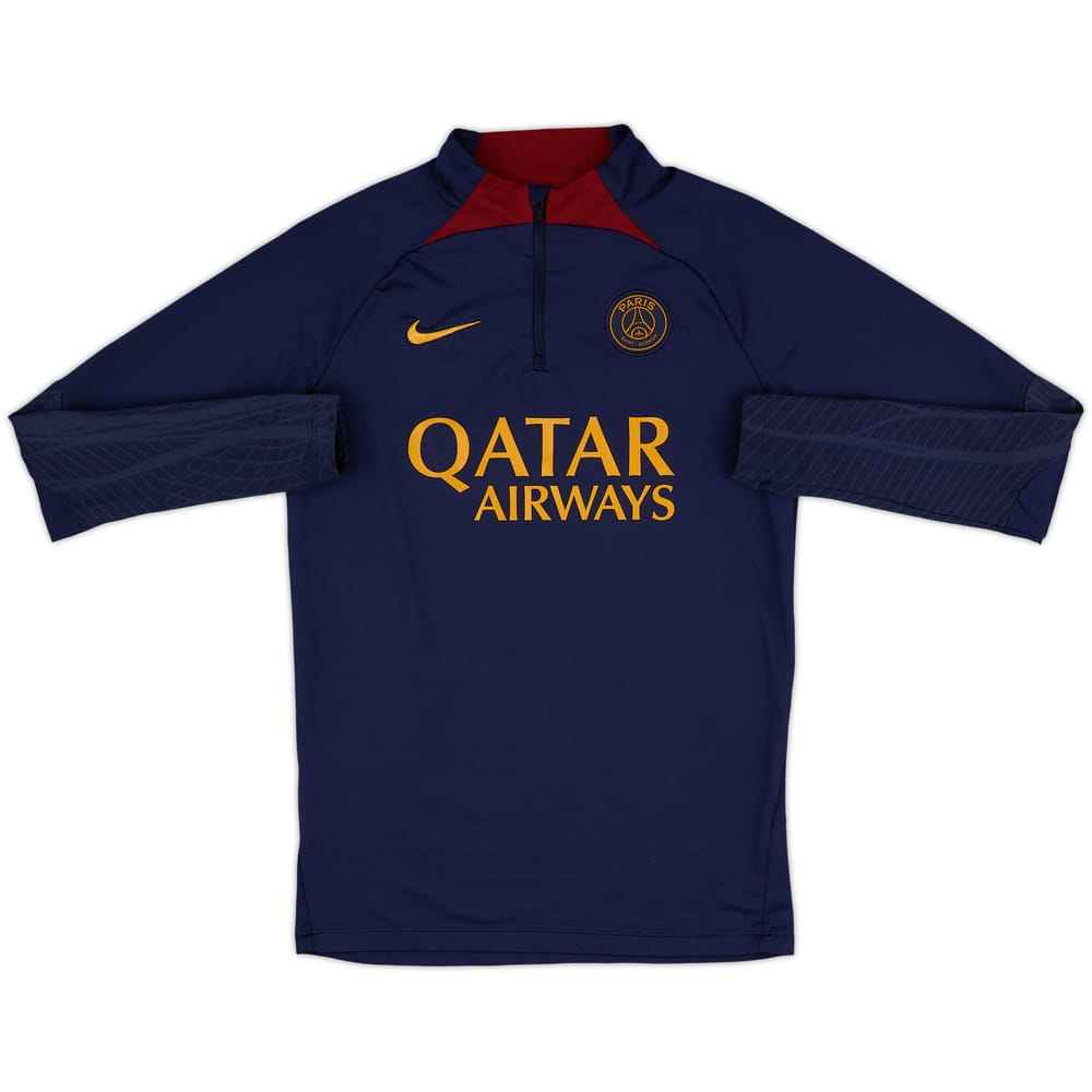 2023-24 Paris Saint-Germain Nike 1/4 Zip Drill Top - 9/10 - (S)