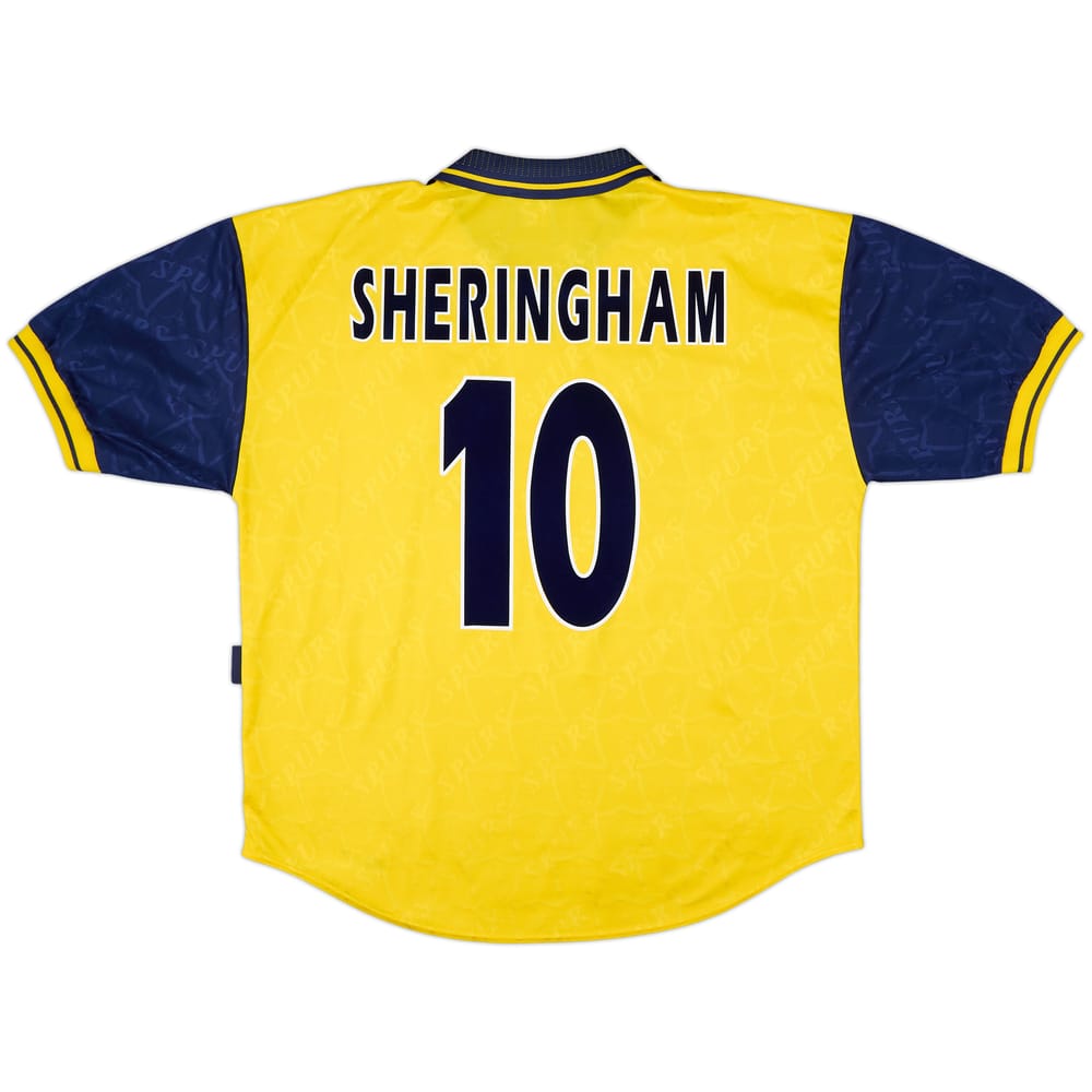 1995-97 Tottenham Third Shirt Sheringham #10 - 8/10 - (XL)