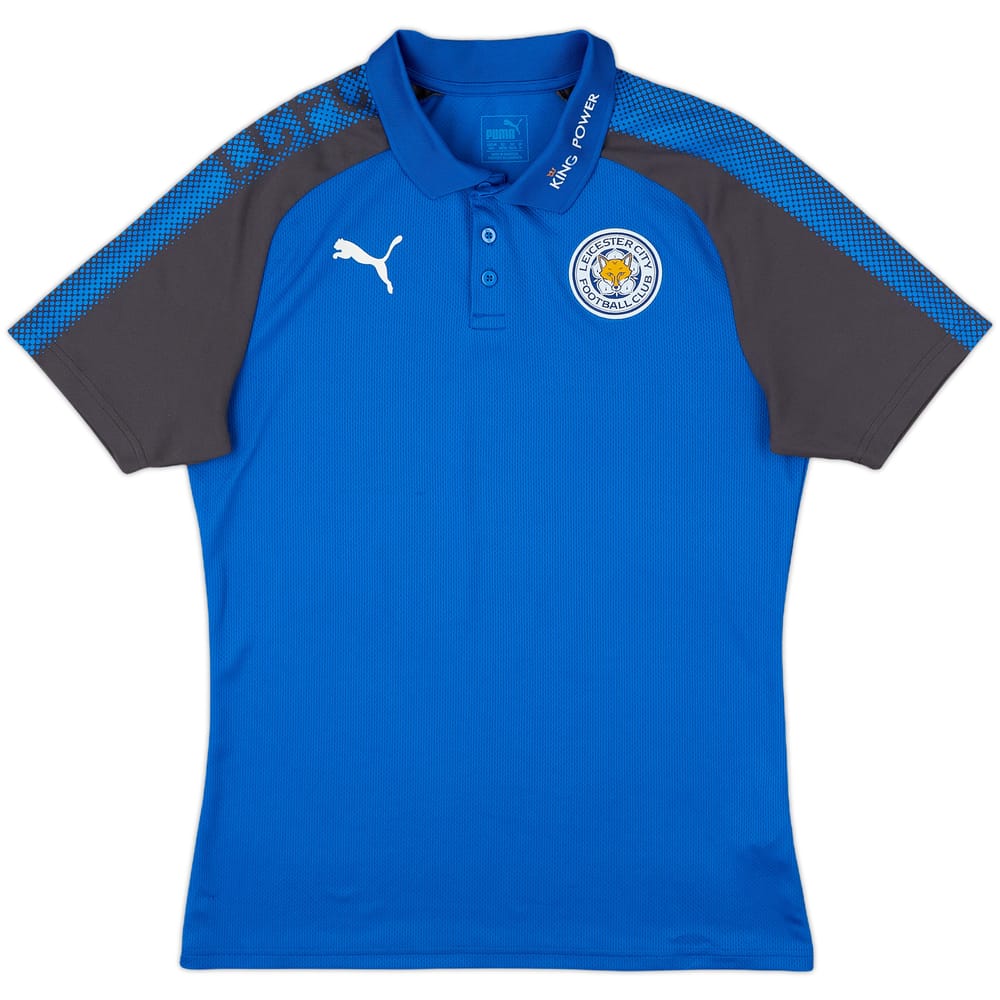 2017-18 Leicester City Puma Polo Shirt - 8/10 - (M)