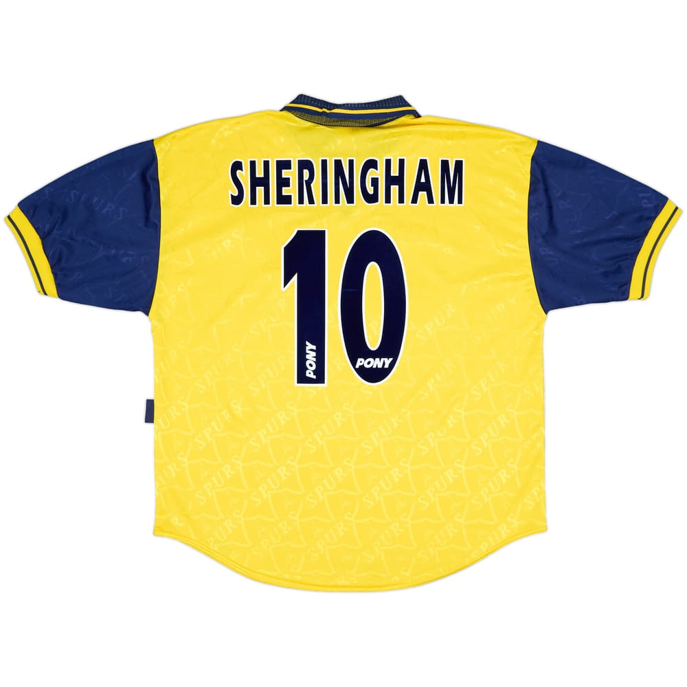 1995-97 Tottenham Third Shirt Sheringham #10 - 9/10 - (XL)
