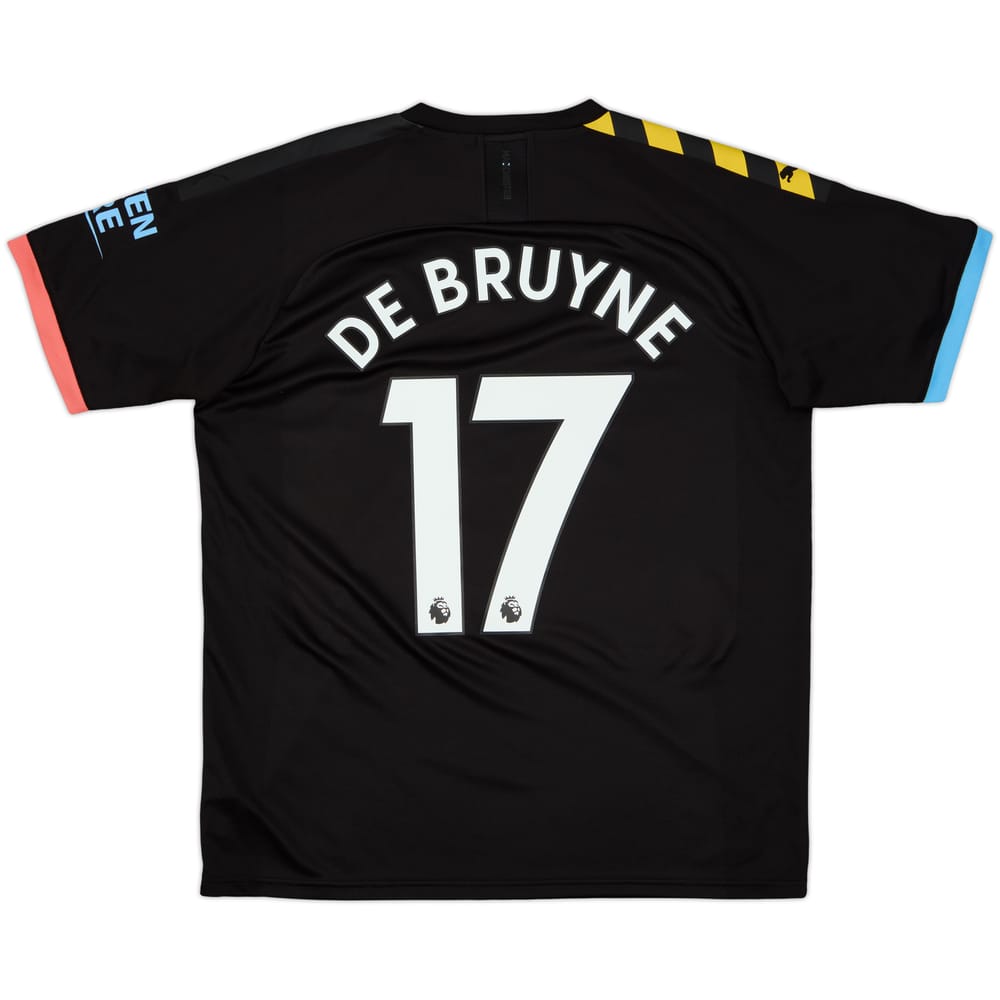 2019-20 Manchester City Away Shirt De Bruyne #17 - 9/10 - (L)