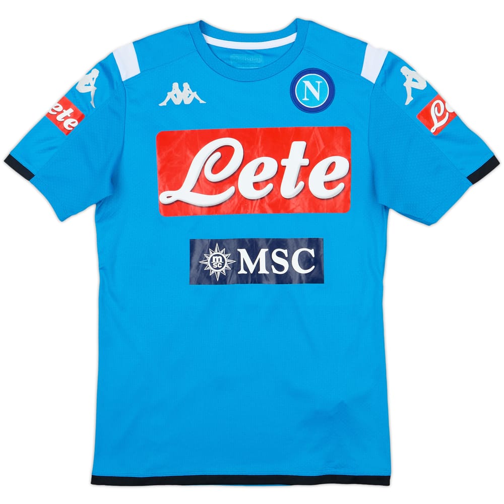2019-20 Napoli Kappa Training Shirt - 6/10 - (M)