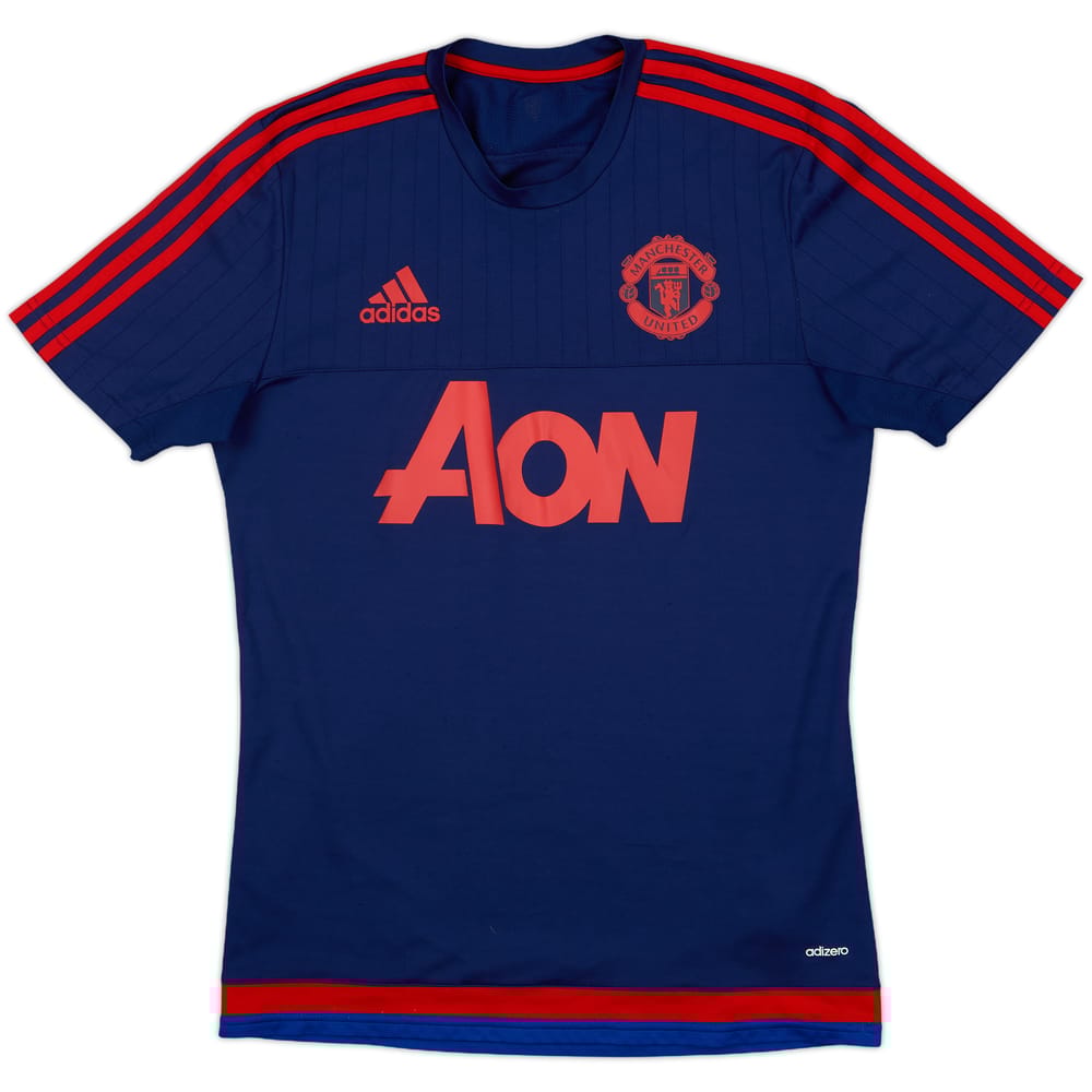 2015-16 Manchester United adidas Training Shirt - 8/10 - (S)