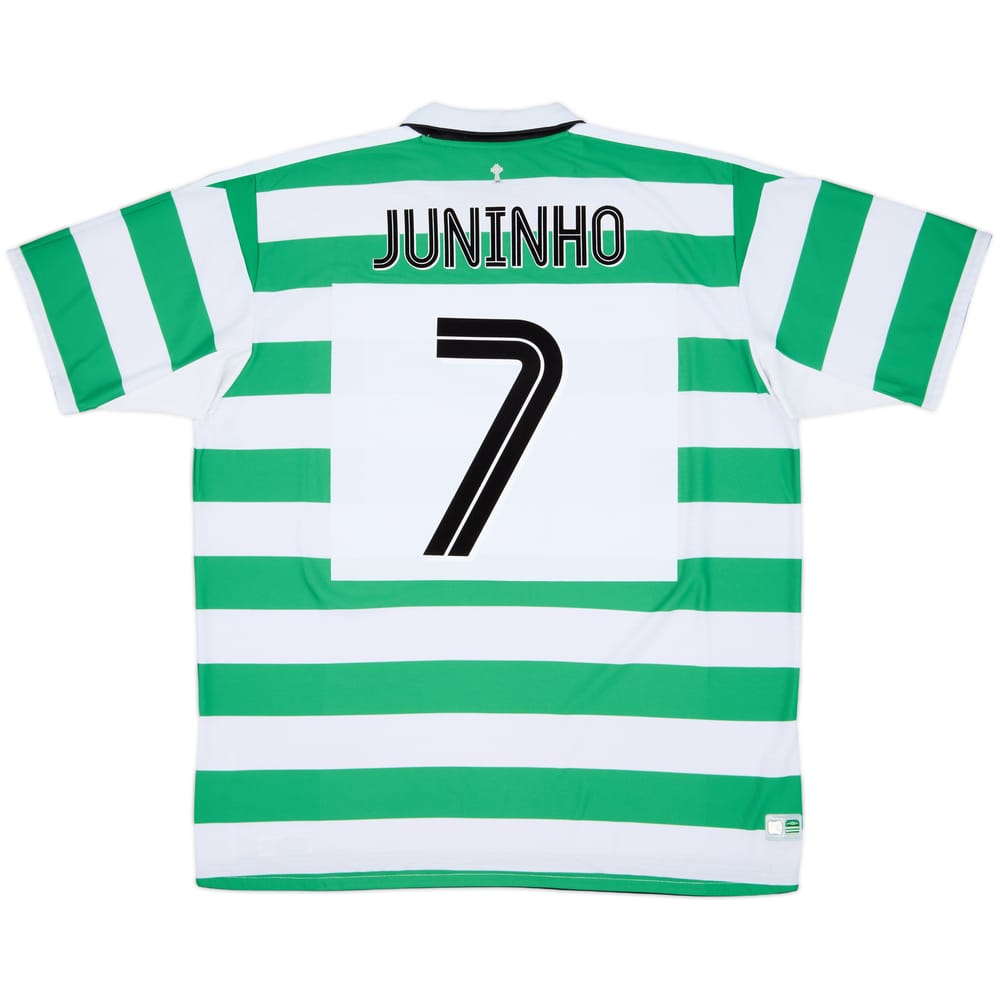 2004-05 Celtic Home Shirt Juninho #7 - 6/10 - (XXL)