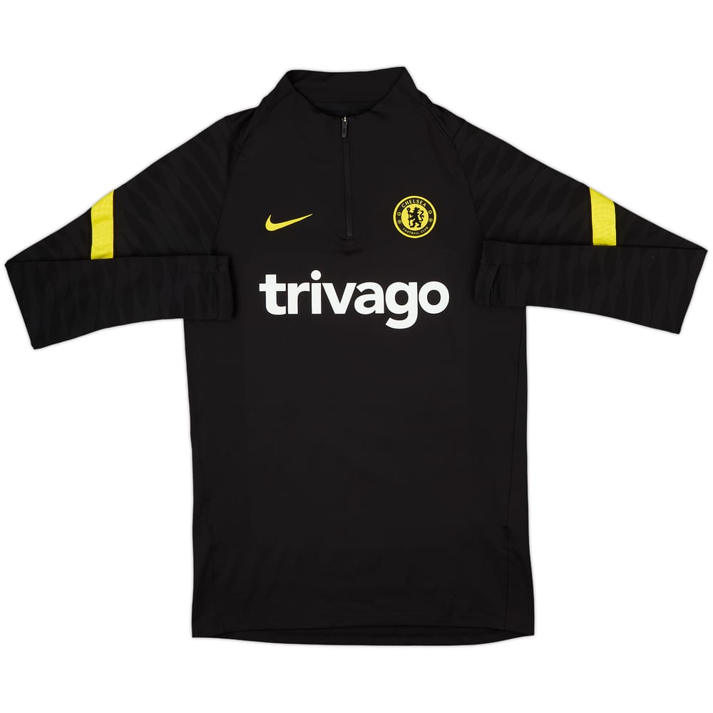 2021-22 Chelsea Nike 1/4 Zip Training Top - 7/10 - (S)