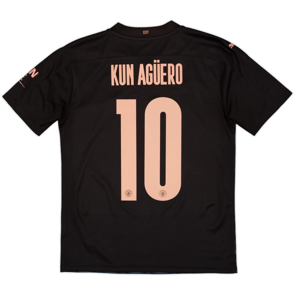2020-21 Manchester City Away Shirt Kun Aguero #10 - 10/10 - (S)