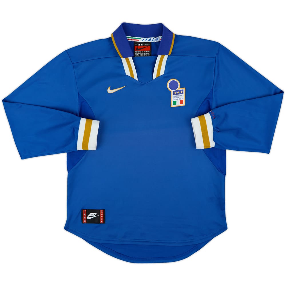1996-97 Italy Home L/S Shirt - 9/10 - (S)