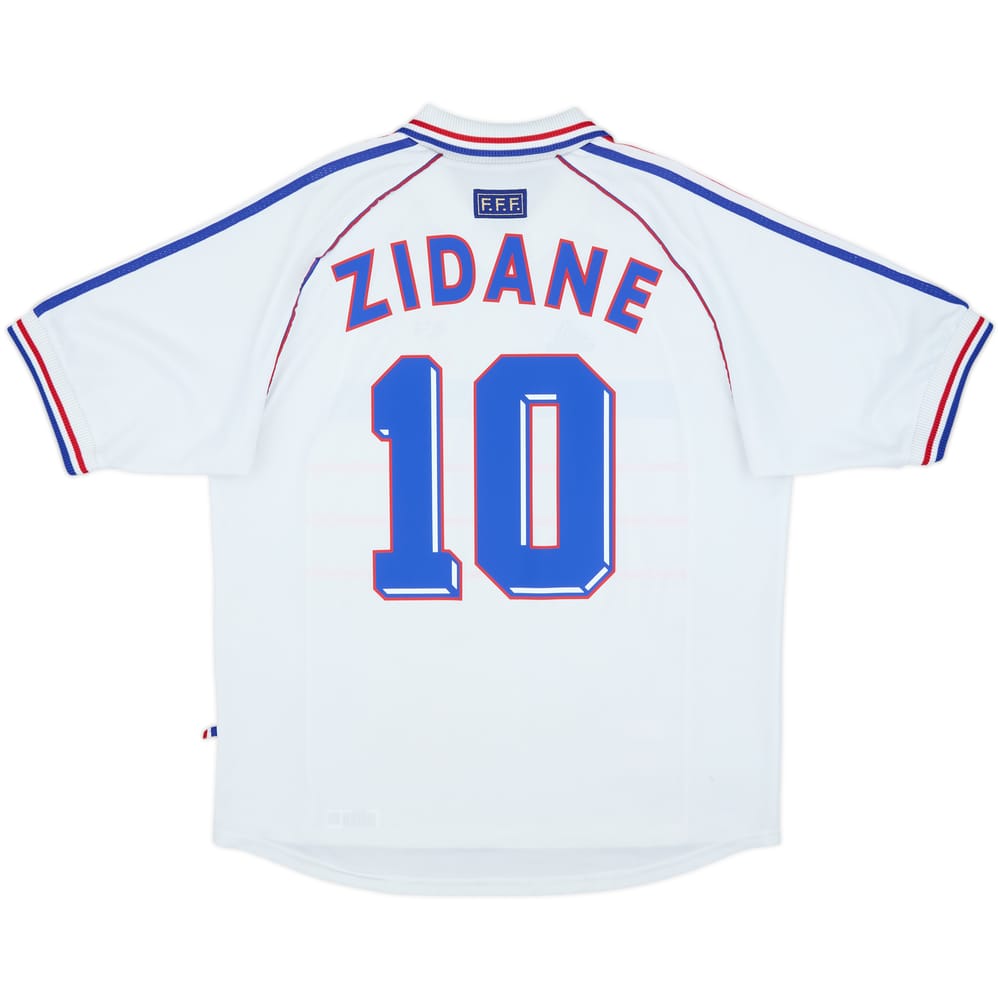 1998 France Away Shirt Zidane #10 - 8/10 - (L)