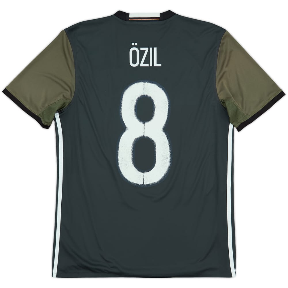 2015-17 Germany Away Shirt Ozil #8 - 8/10 - (M)