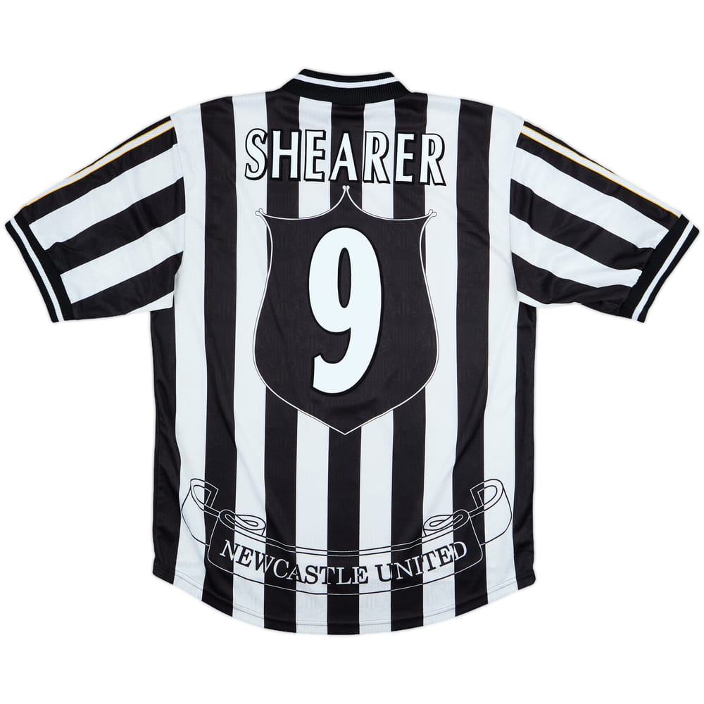 1997-99 Newcastle Home Shirt Shearer #9 - 8/10 - (L)