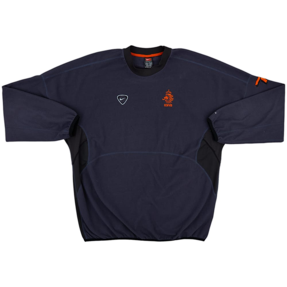 2000-01 Netherlands Nike Fleece Sweat Top - 8/10 - (XL)