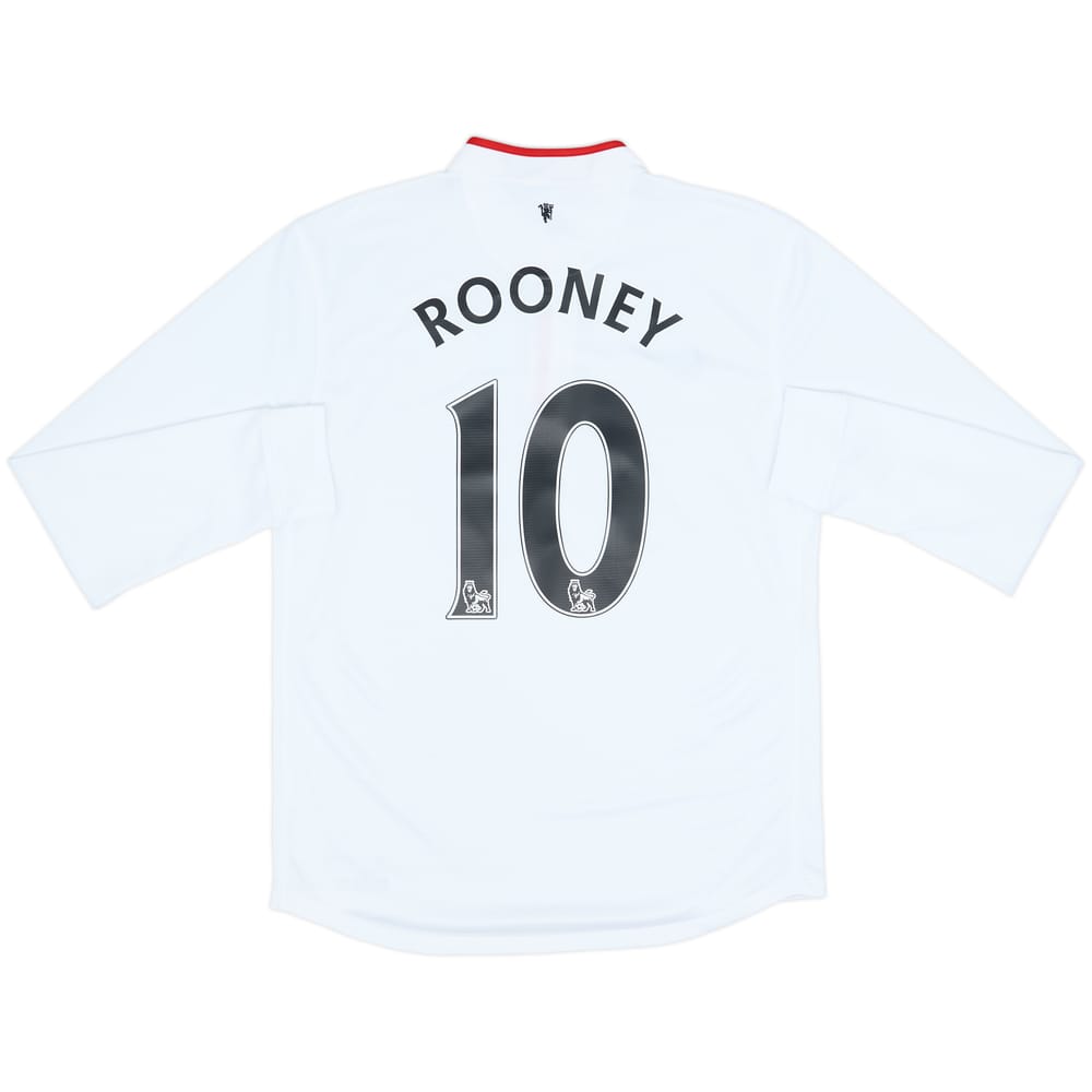 2012-14 Manchester United Away L/S Shirt Rooney #10 - 7/10 - (M)