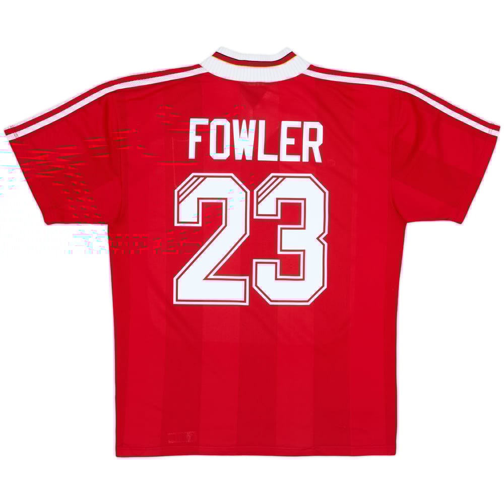 1995-96 Liverpool Home Shirt Fowler #23 - 7/10 - (M)