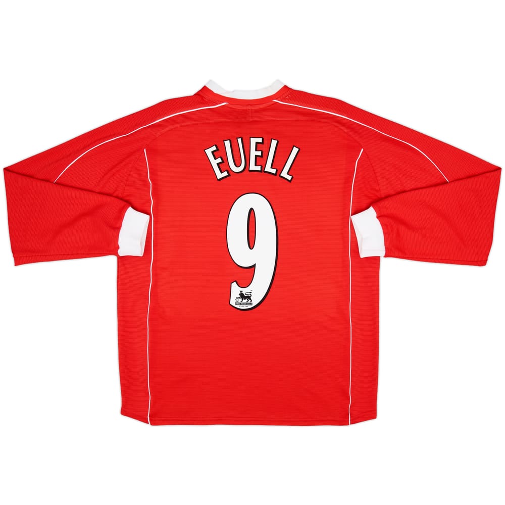 2002-03 Charlton Home L/S Shirt Euell #9 - 10/10 - (L)