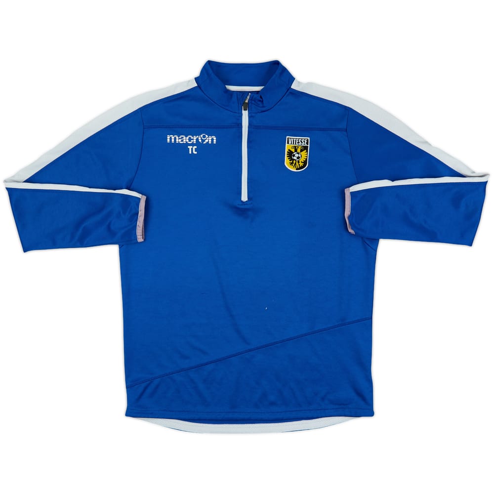 2014-15 Vitesse Staff Issue Macron 1/4 Zip Training Top TC - 7/10 - (S)