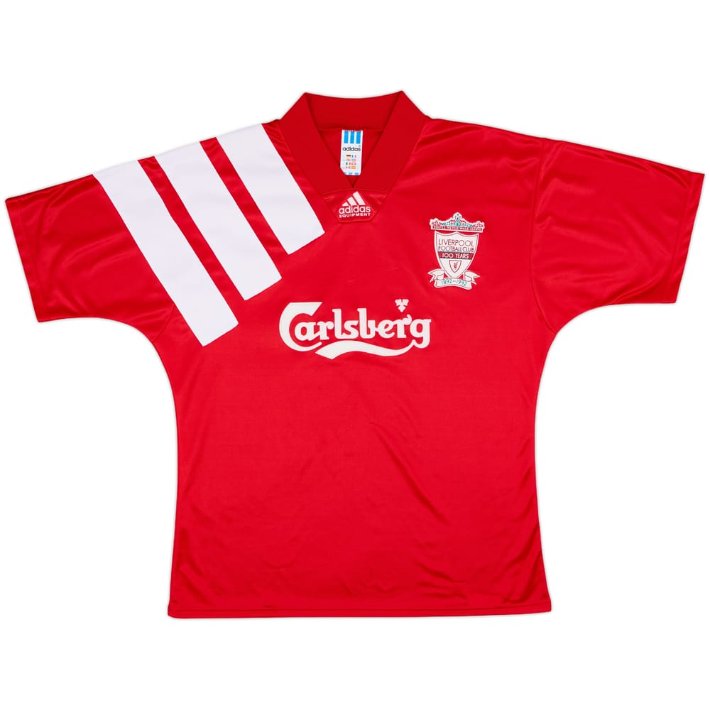 1992-93 Liverpool Centenary Home Shirt - 9/10 - (L)