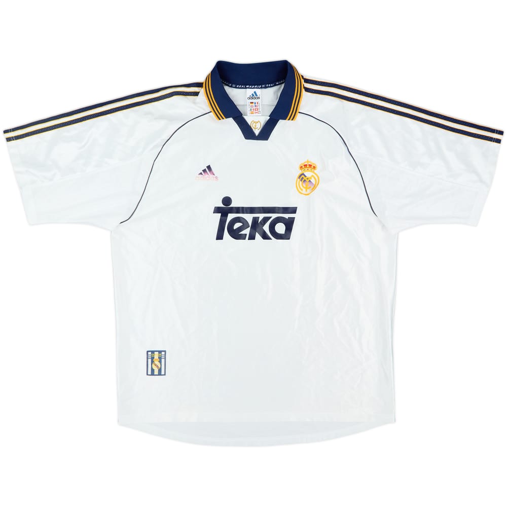 1998-00 Real Madrid Home Shirt - 5/10 - (XL)
