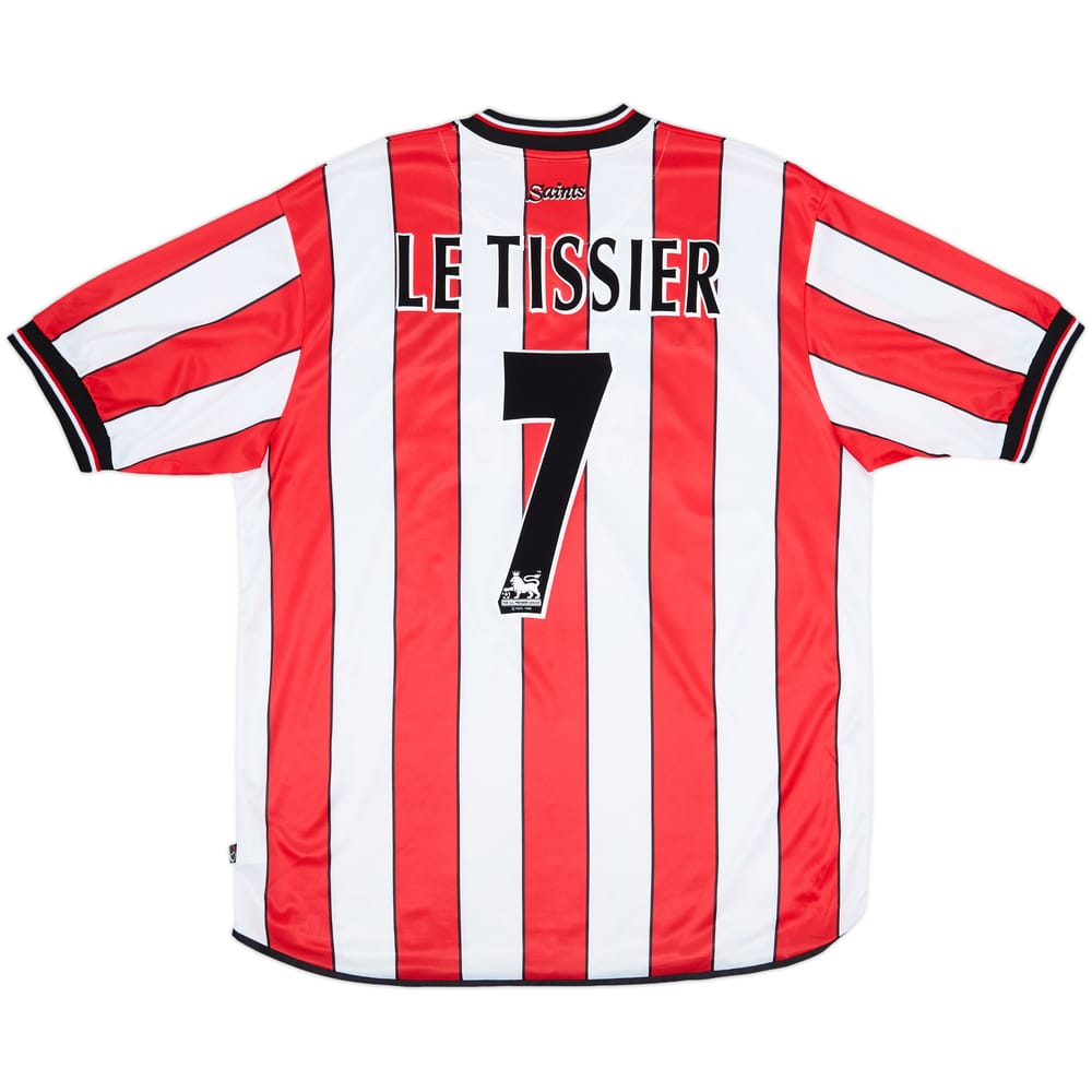 2001-03 Southampton Home Shirt Le Tissier #7 - 6/10 - (XXL)