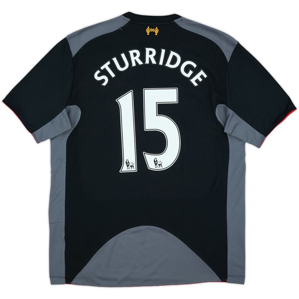 2012-13 Liverpool Away Shirt Sturridge #15 - 7/10 - (L)